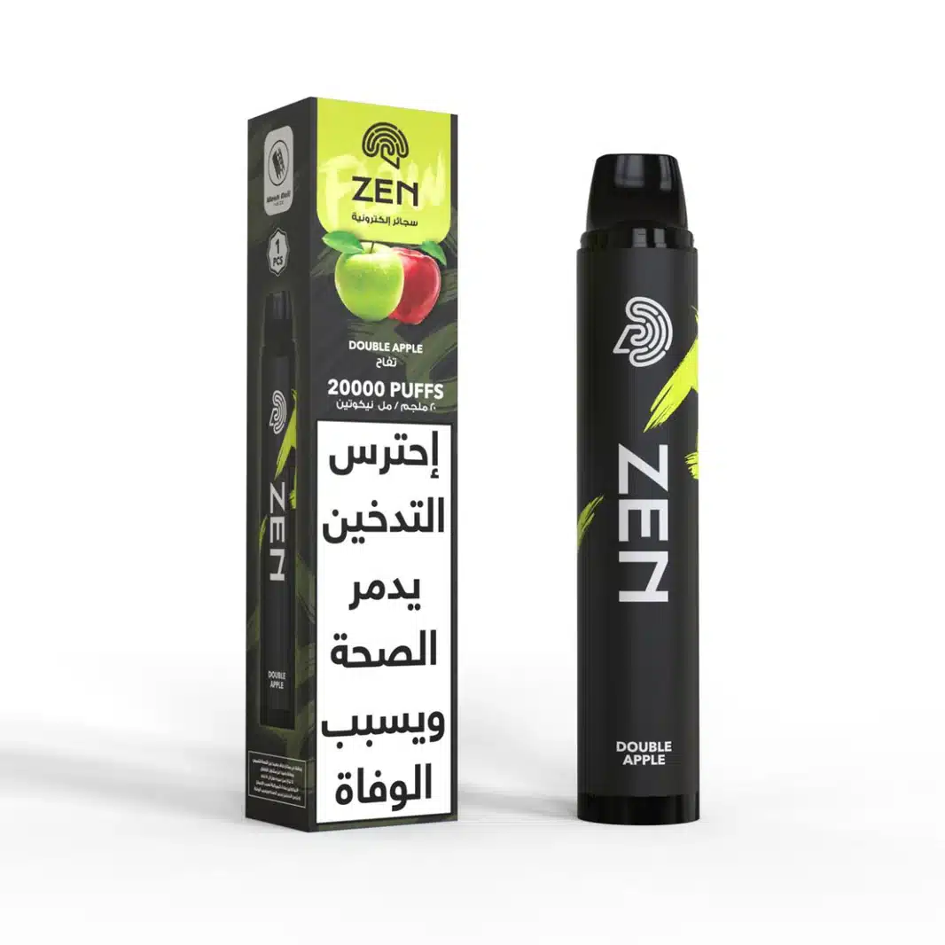 Double Apple By ZEN Flow 20K Puffs Disposable Pod