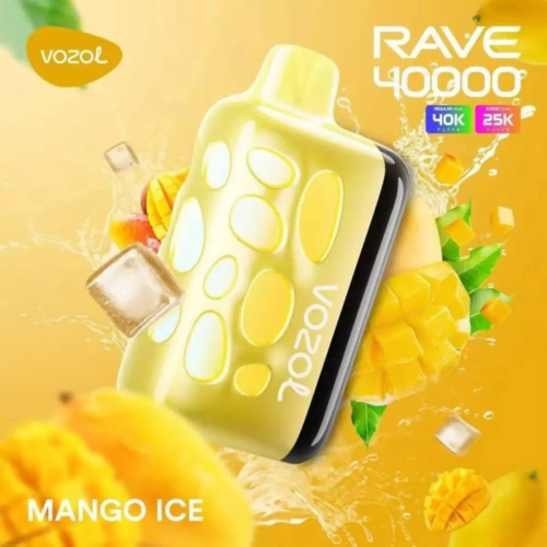 Mango Ice By VOZOL RAVE 40K Puffs Disposable Pod