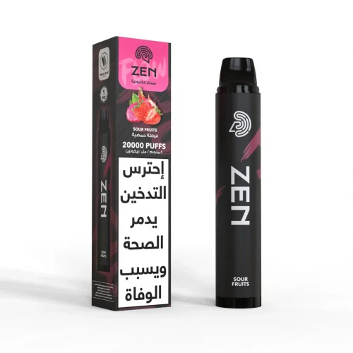 Sour Fruits By ZEN Flow 20K Puffs Disposable Pod
