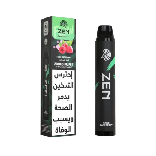 Sour Raspberry By ZEN Flow 20K Puffs Disposable Pod
