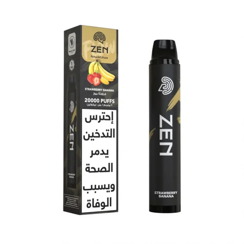 Strawberry Banana By ZEN Flow 20K Puffs Disposable Pod