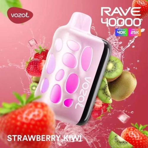 Strawberry Kiwi By VOZOL RAVE 40K Puffs Disposable Pod