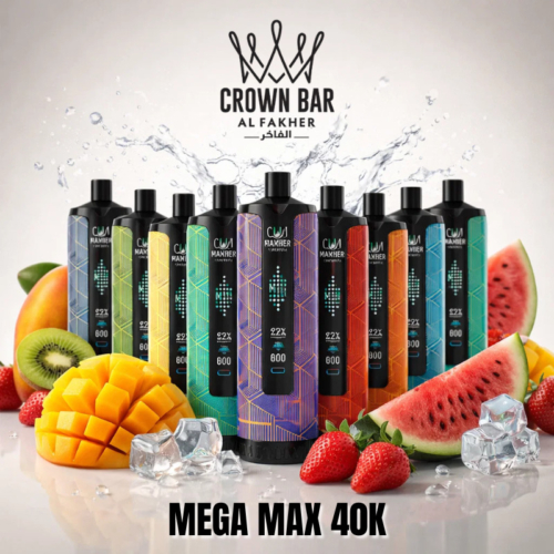 Al Fakher Crown Bar Mega Max 40K Puffs Disposable