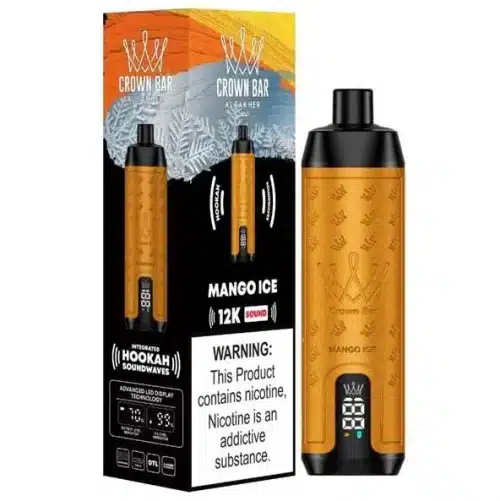 Cool Mango By Al Fakher Crown Bar SOUND 12K Puffs Disposable