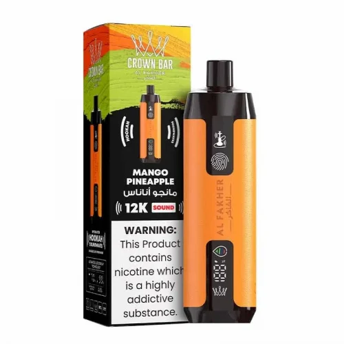 Mango Pineapple By Al Fakher Crown Bar SOUND 12K Puffs Disposable