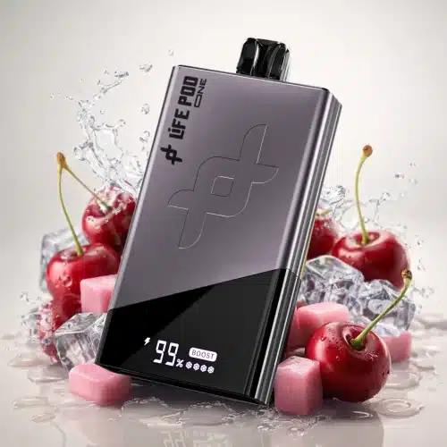Cherry Bubblegum By Life Pod One 40K Disposable | Violet Gray