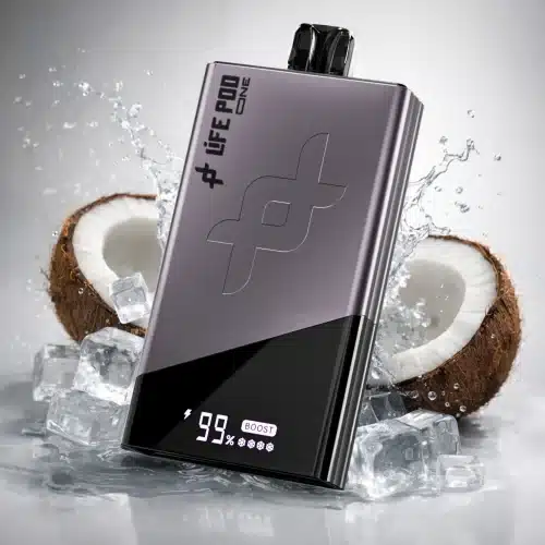 Coconut Water By Life Pod One 40K Disposable | Violet Gray