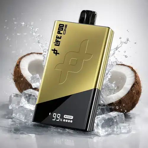 Coconut Water By Life Pod One 40K Disposable | Gold