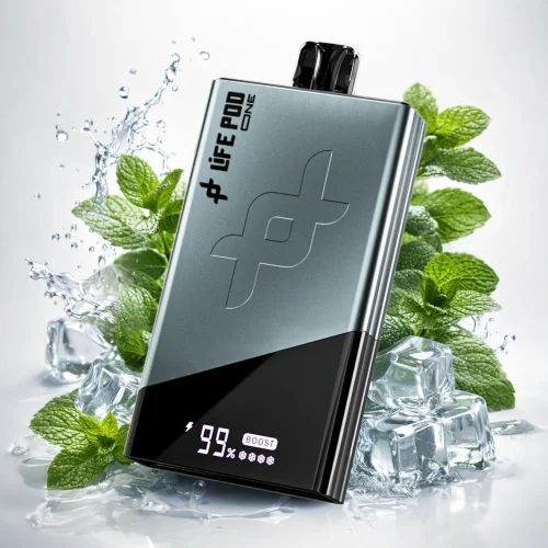 Spearmint By Life Pod One 40K Disposable | Titanium