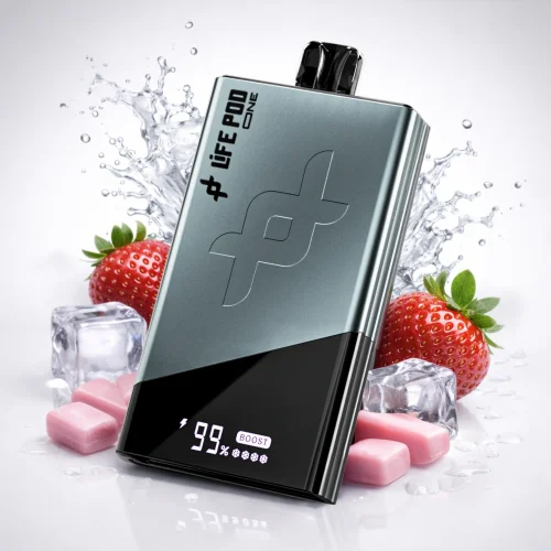 Strawberry Bubblegum By Life Pod One 40K Disposable | Titanium