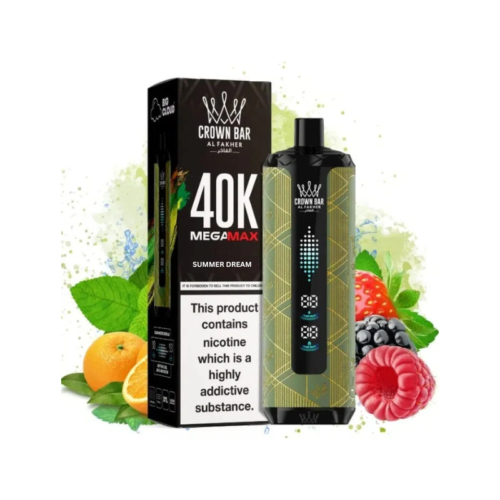 Summer Dream By Al Fakher Crown Bar Mega Max 40K Puffs Disposable