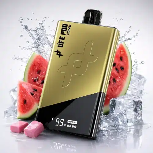 Watermelon Bubblegum By Life Pod One 40K Disposable | Gold