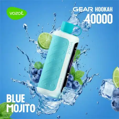 Blue Mojito By VOZOL GEAR Hookah 40K Puffs Disposable