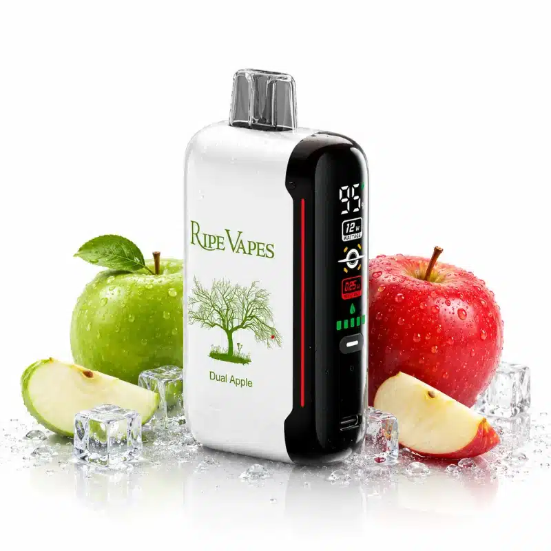 Dual Apple By Ripe Vapes 20K Puffs Disposable Pod
