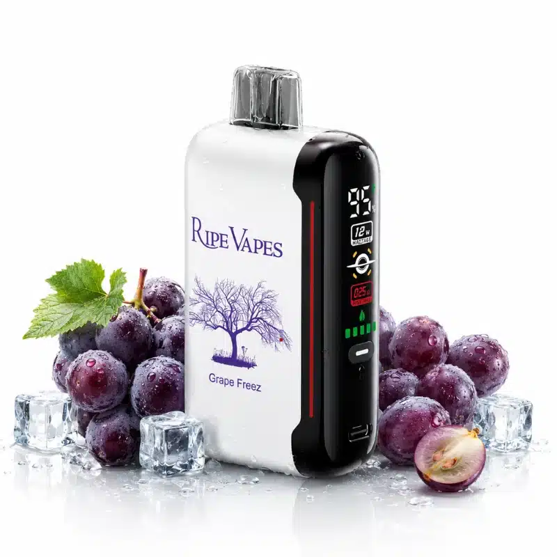 Grape Freez By Ripe Vapes 20K Puffs Disposable Pod