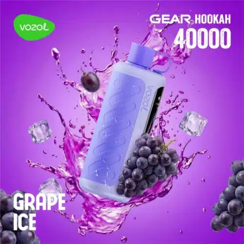 Grape Ice By VOZOL GEAR Hookah 40K Puffs Disposable