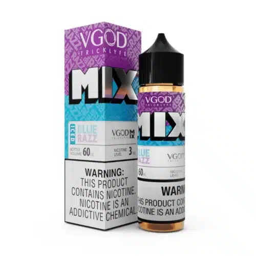 Iced Blue Razz MIX MTL By VGOD