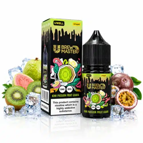 Kiwi Passion Fruit Guava SaltNic By UWELL