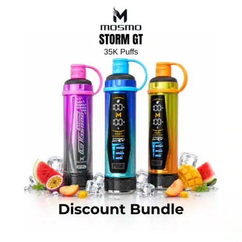 MOSMO Storm GT 35K Puffs Disposable Pod DISCOUNT BUNDLE