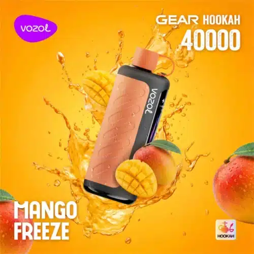 Mango Freeze By VOZOL GEAR Hookah 40K Puffs Disposable