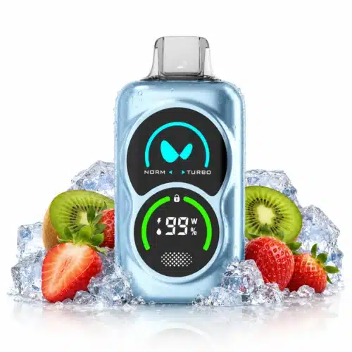 Strawberry Kiwi Ice By WAKA Duo 30K Puffs Disposable