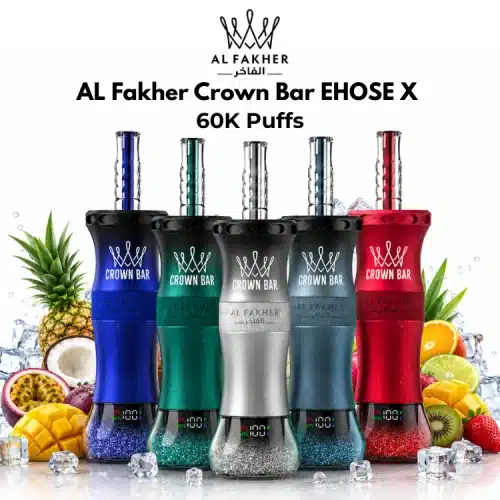 AL Fakher Crown Bar EHOSE X 60K Puffs Disposable