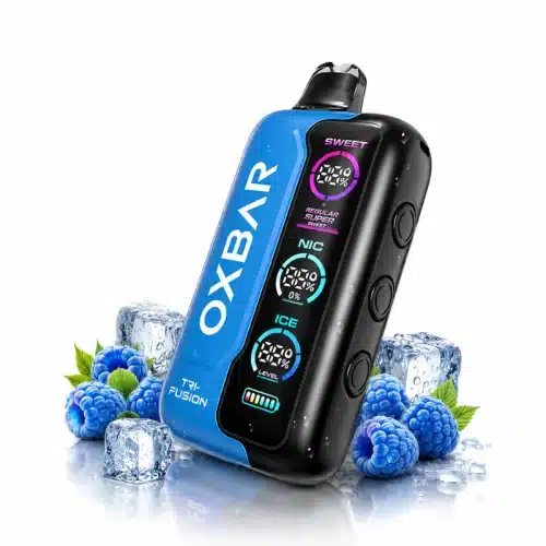 Blue Razz Ice By OXBAR Tri-Fusion 50K Puffs Disposable