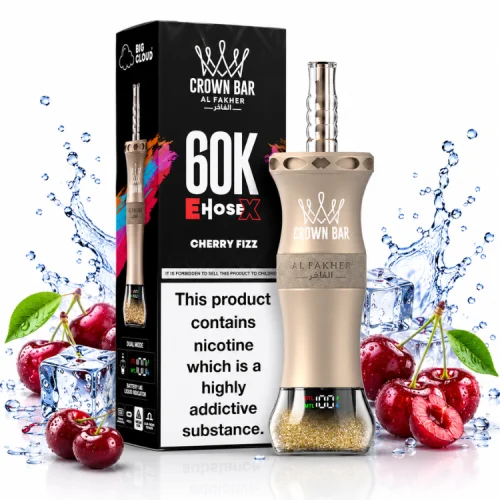 Cherry Fizz By AL Fakher Crown Bar EHOSE X 60K Puffs Disposable