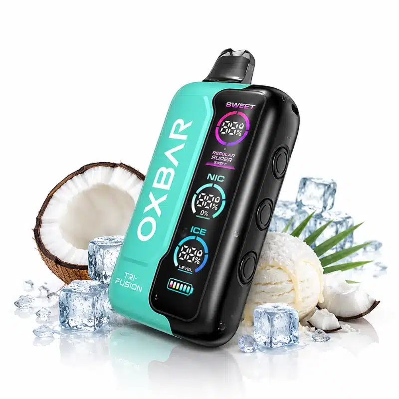Coconut Ice Cream By OXBAR Tri-Fusion 50K Puffs Disposable