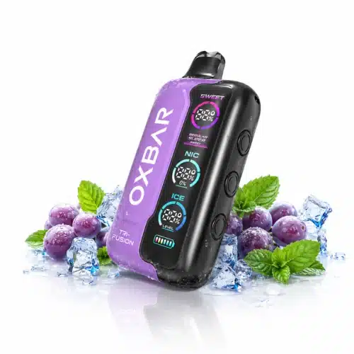 Grape Mint By OXBAR Tri-Fusion 50K Puffs Disposable