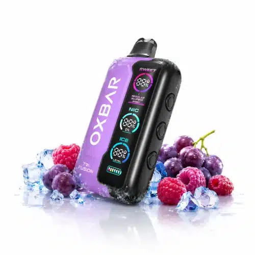 Grape Raspberry By OXBAR Tri-Fusion 50K Puffs Disposable