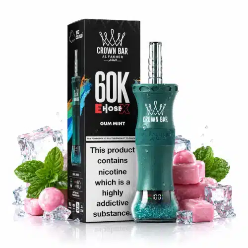 Gum Mint By AL Fakher Crown Bar EHOSE X 60K Puffs Disposable