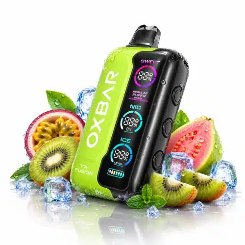 Kiwi Passion Fruit Guava By OXBAR Tri-Fusion 50K Puffs Disposable