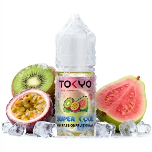 Kiwi Passionfruit Guava Super Cool SaltNic By Tokyo