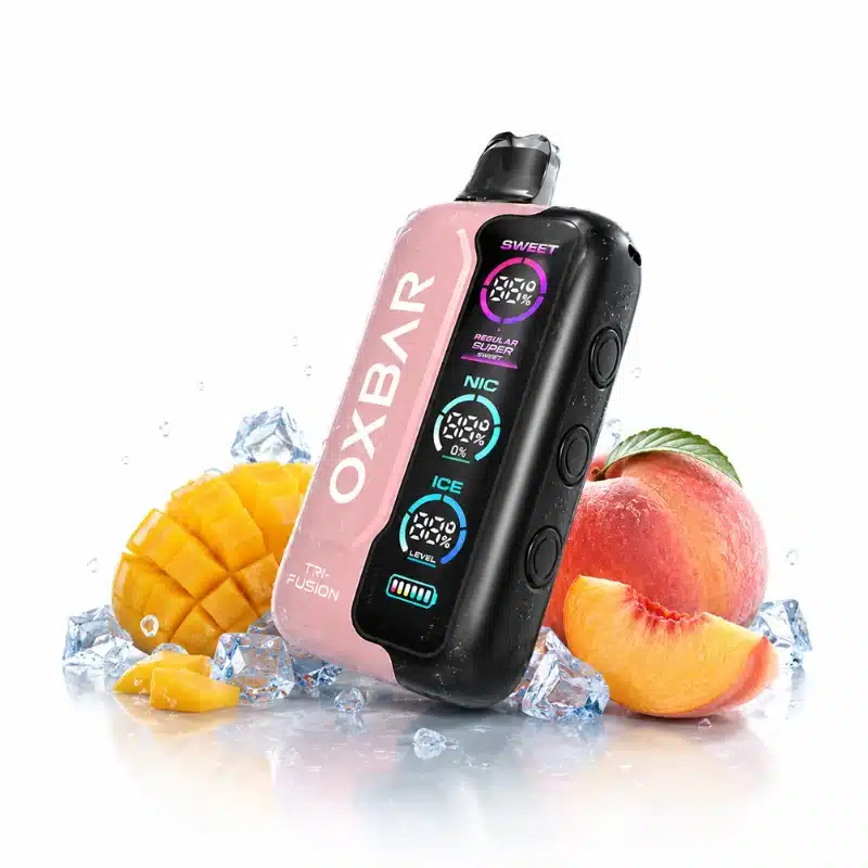 Mango Peach Ice By OXBAR Tri-Fusion 50K Puffs Disposable