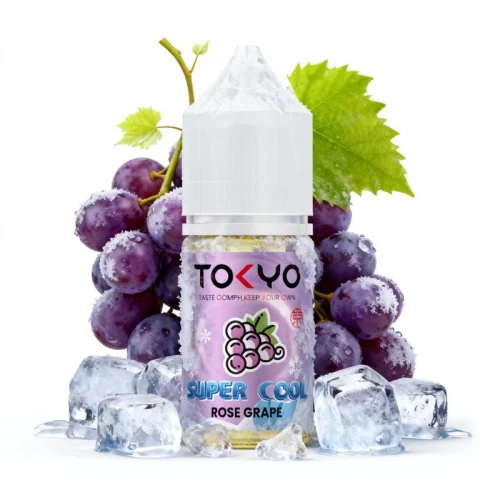 Rose Grape Super Cool SaltNic By Tokyo
