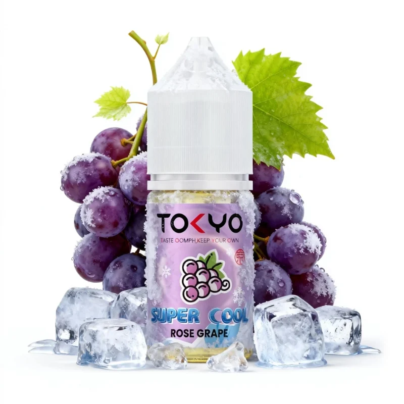 Rose Grape Super Cool SaltNic By Tokyo
