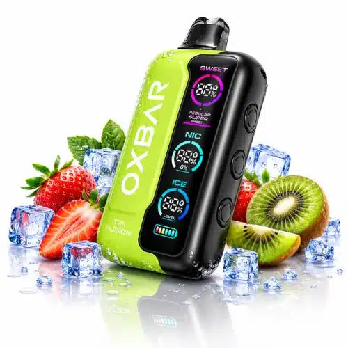 Strawberry Kiwi By OXBAR Tri-Fusion 50K Puffs Disposable