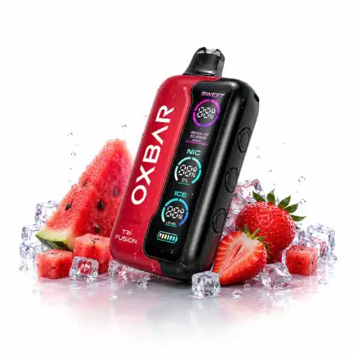 Watermelon Strawberry By OXBAR Tri-Fusion 50K Puffs Disposable