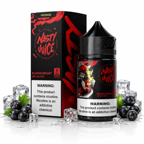 Blackcurrant By Nasty Juice 60ml Shortfill E-Liquid