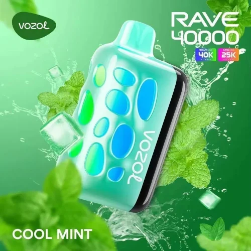 Cool Mint By VOZOL RAVE 40K Puffs Disposable Pod