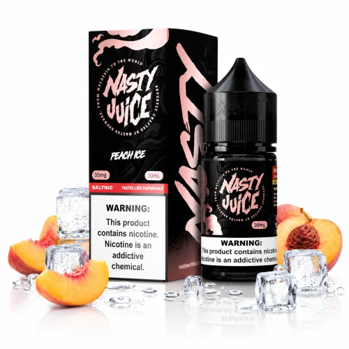 Peach Ice SaltNic By Nasty Juice