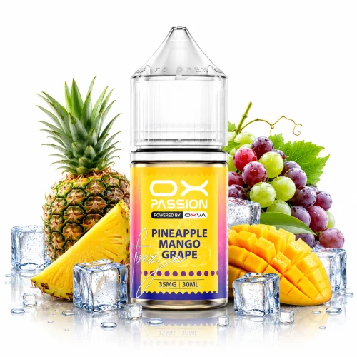 Pineapple Peach Mango SaltNic By OX Passion Freeze