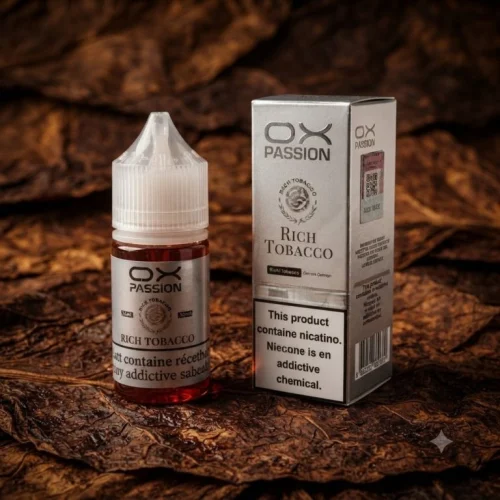 Rich Tobacco SaltNic By OX Passion