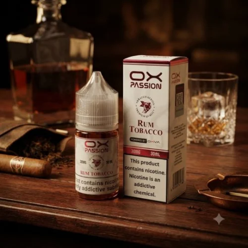 Rum Tobacco SaltNic By OX Passion
