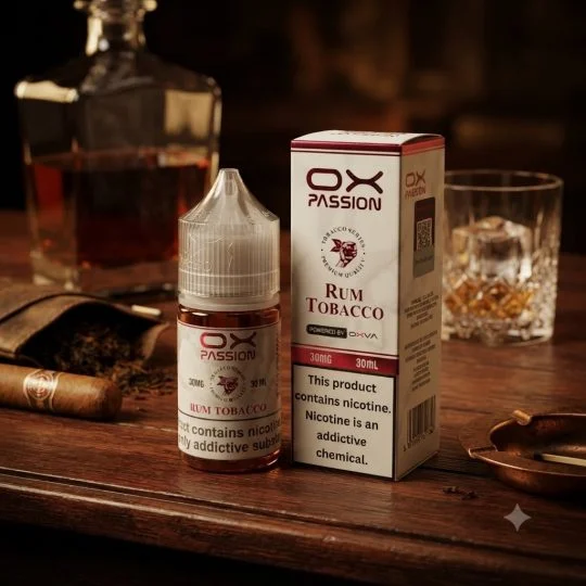 Rum Tobacco SaltNic By OX Passion