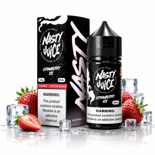 Strawberry Ice By Nasty Juice 60ml Shortfill E-Liquid