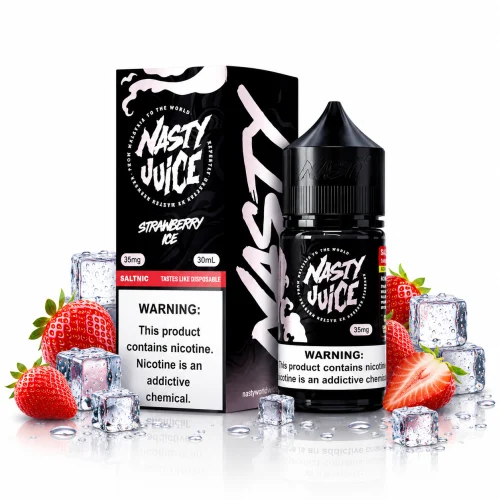 Strawberry Ice SaltNic By Nasty Juice