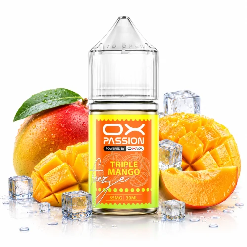 Triple Mango SaltNic By OX Passion Freeze