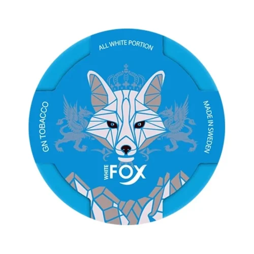White Fox Mint Slim Nicotine Pouches